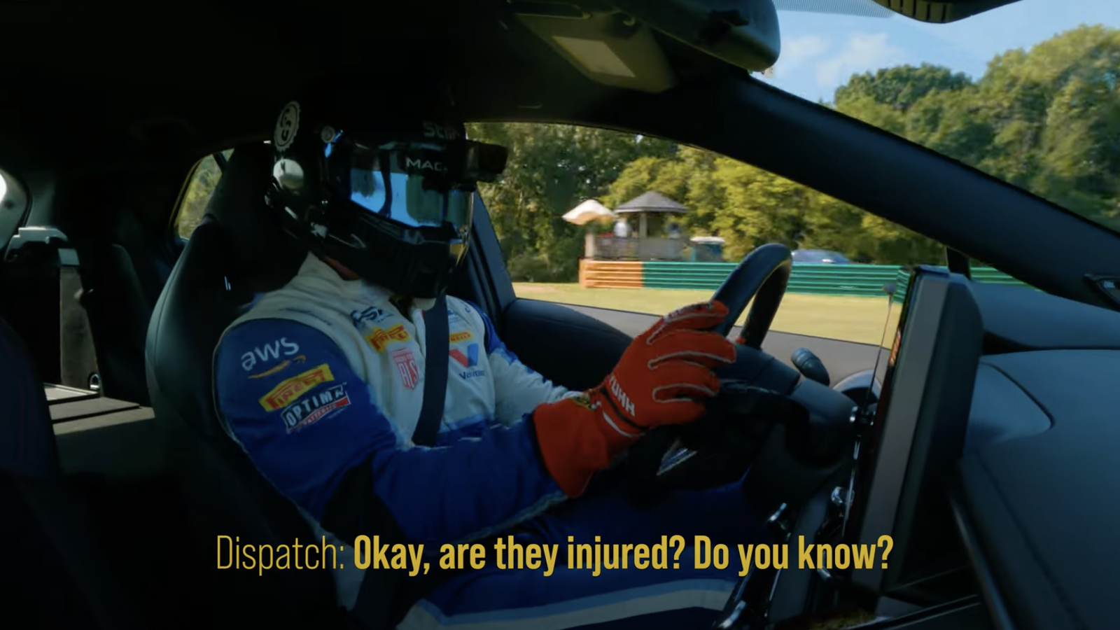 A screen grab from Gears and Gasoline's video